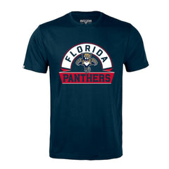 Florida Panthers Levelwear Richmond Banner Arch T-Shirt Navy