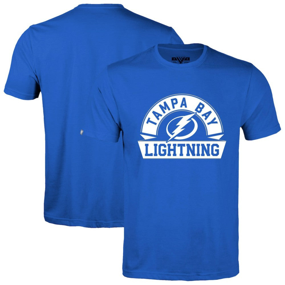 Tampa Bay Lightning Levelwear Richmond Banner Arch T-Shirt Royal