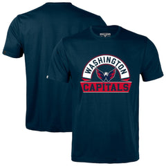 Washington Capitals Levelwear Richmond Banner Arch T-Shirt Navy