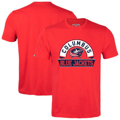 Columbus Blue Jackets Levelwear Richmond Banner Arch T-Shirt Red