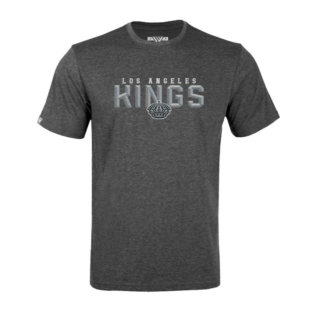 Los Angeles Kings Levelwear Richmond Carve T-Shirt Athletic Heather Gray