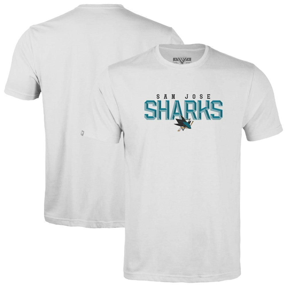 San Jose Sharks Levelwear Richmond Carve T-Shirt White