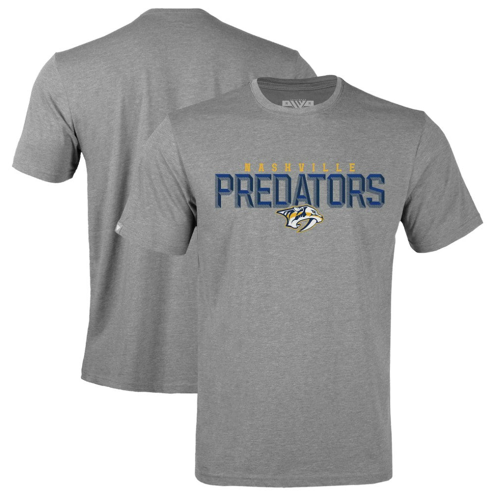 Nashville Predators Levelwear Richmond Carve T-Shirt Gray