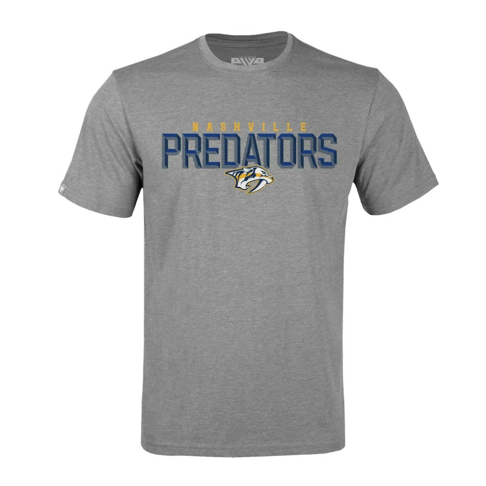Nashville Predators Levelwear Richmond Carve T-Shirt Gray