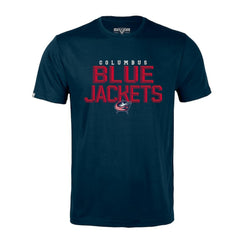 Columbus Blue Jackets Levelwear Richmond Carve T-Shirt Navy
