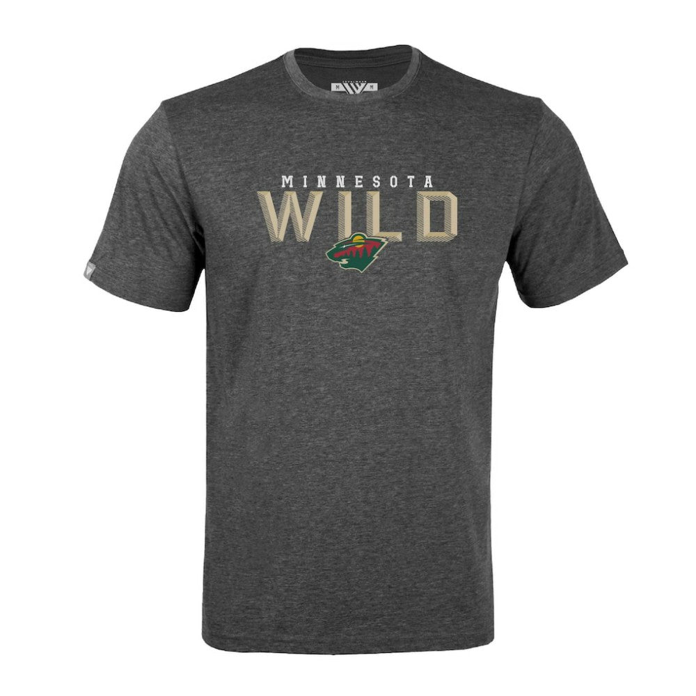 Minnesota Wild Levelwear Richmond Carve T-Shirt Gray