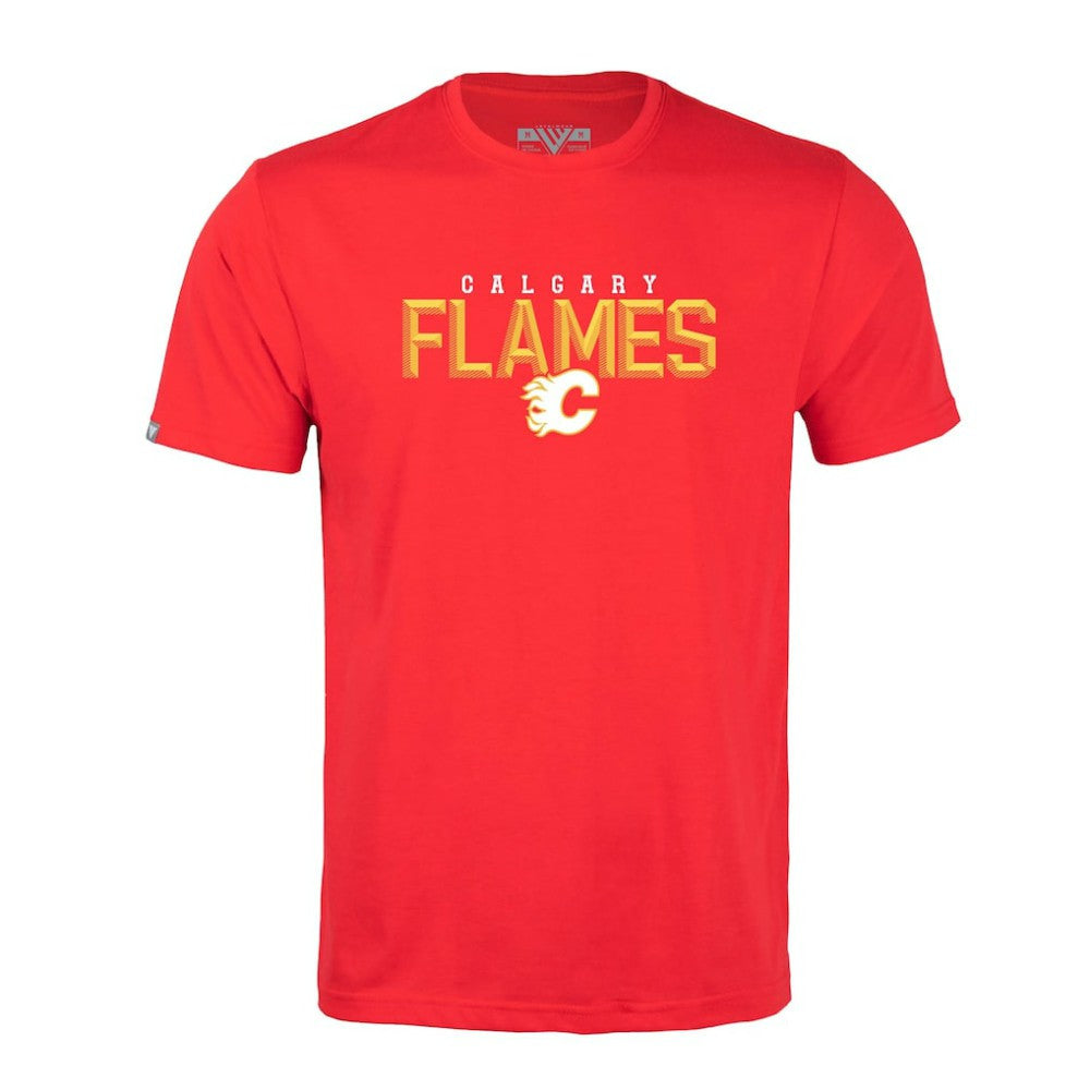 Calgary Flames Levelwear Richmond Carve T-Shirt Red