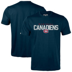Montreal Canadiens Levelwear Richmond Carve T-Shirt Navy