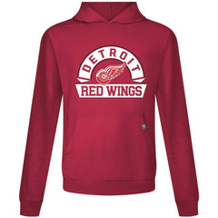 Detroit Red Wings Levelwear Relay Banner Arch Pullover Hoodie Red