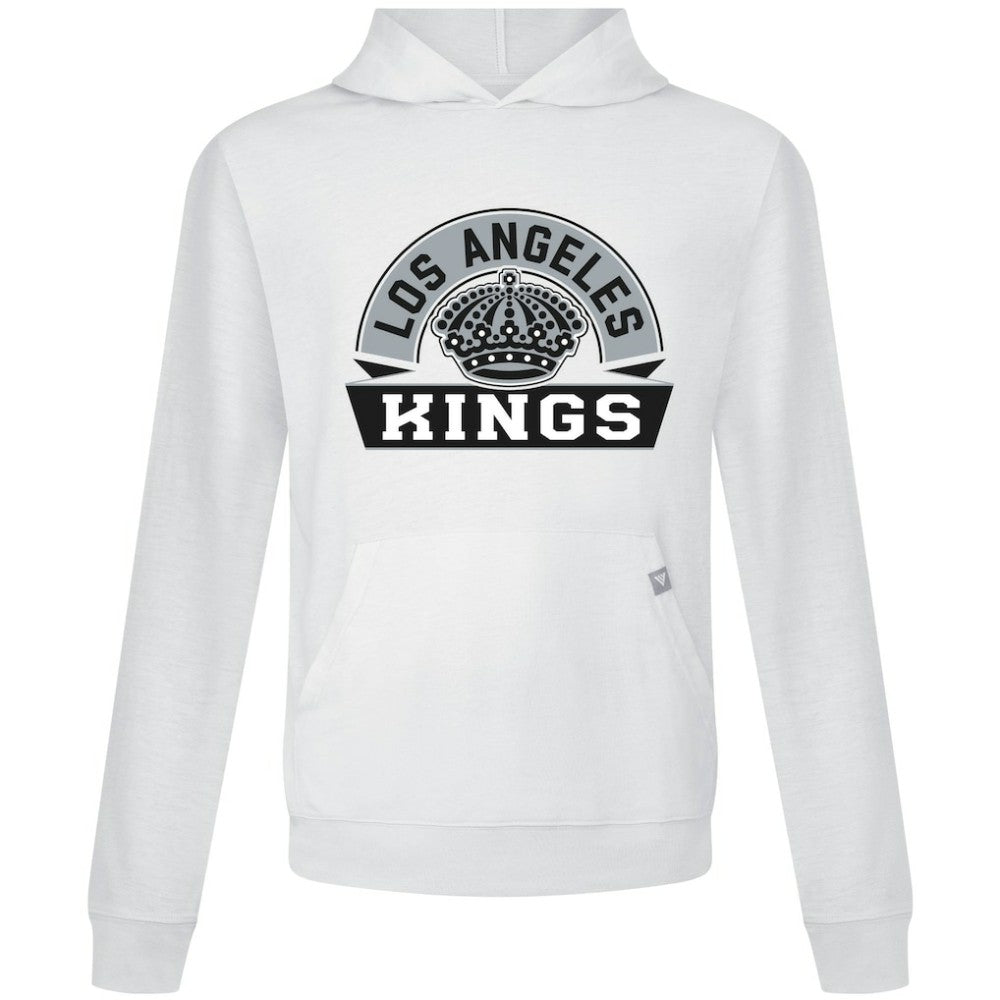 Los Angeles Kings Levelwear Relay Banner Arch Pullover Hoodie White