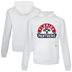 Florida Panthers Levelwear Relay Banner Arch Pullover Hoodie White