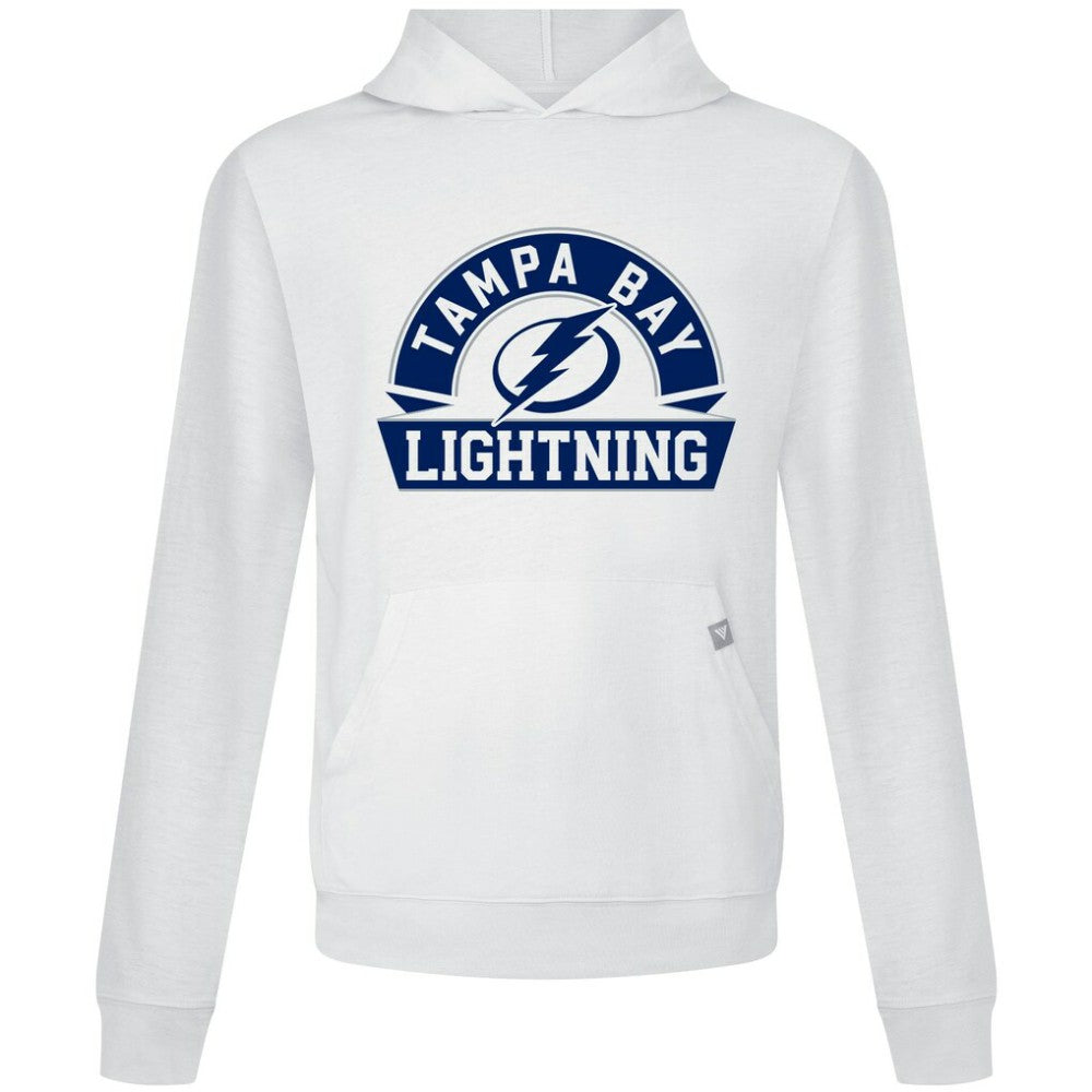 Tampa Bay Lightning Levelwear Relay Banner Arch Pullover Hoodie White