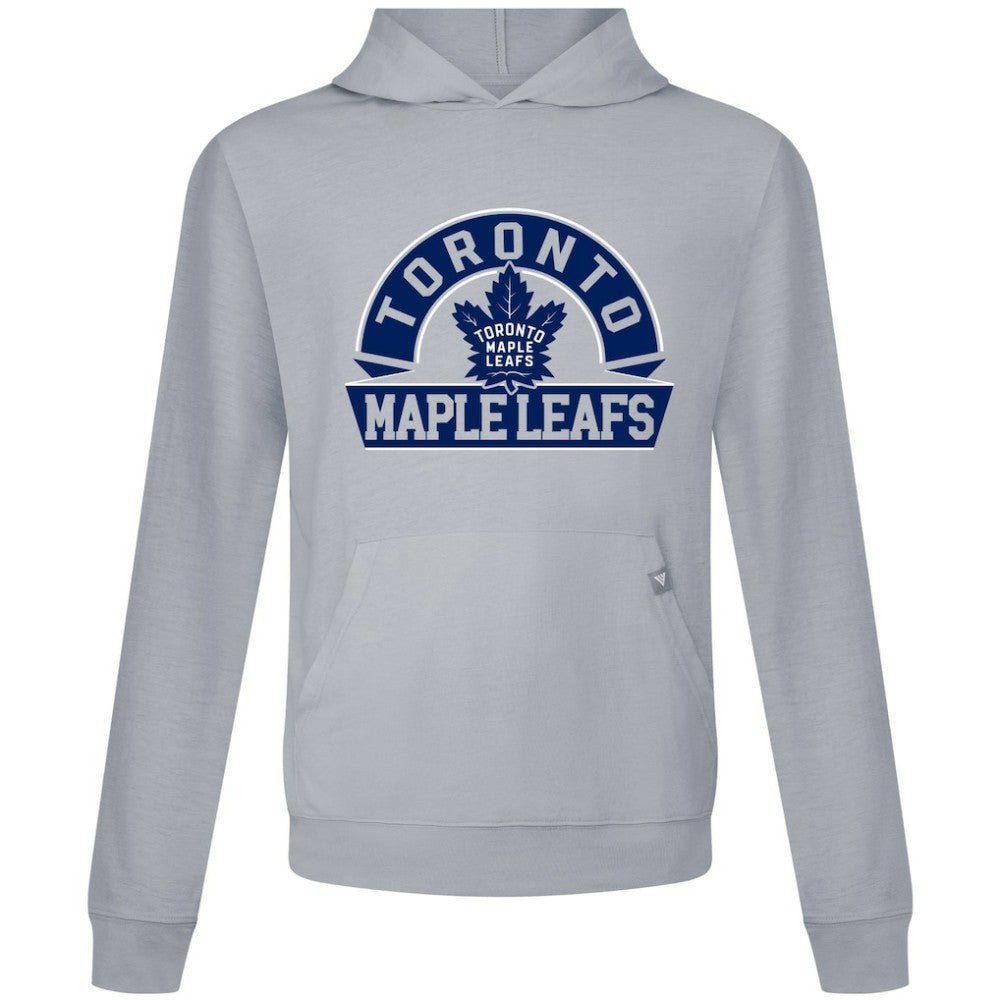 Toronto Maple Leafs Levelwear Relay Banner Arch Pullover Hoodie Gray