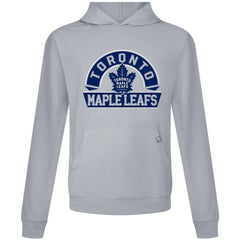 Toronto Maple Leafs Levelwear Relay Banner Arch Pullover Hoodie Gray