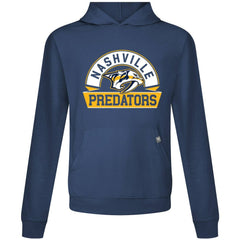 Nashville Predators Levelwear Relay Banner Arch Pullover Hoodie Navy