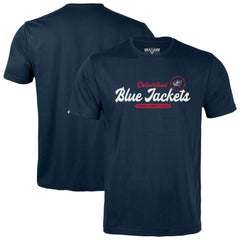 Columbus Blue Jackets Levelwear Youth Little Richmond Monument T-Shirt Navy