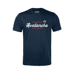 Colorado Avalanche Levelwear Youth Little Richmond Monument T-Shirt Navy