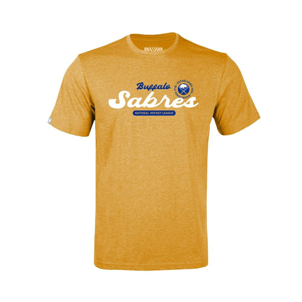 Buffalo Sabres Levelwear Youth Little Richmond Monument T-Shirt Gold
