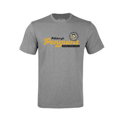 Pittsburgh Penguins Levelwear Youth Little Richmond Monument T-Shirt Gray