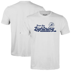 Tampa Bay Lightning Levelwear Youth Little Richmond Monument T-Shirt White