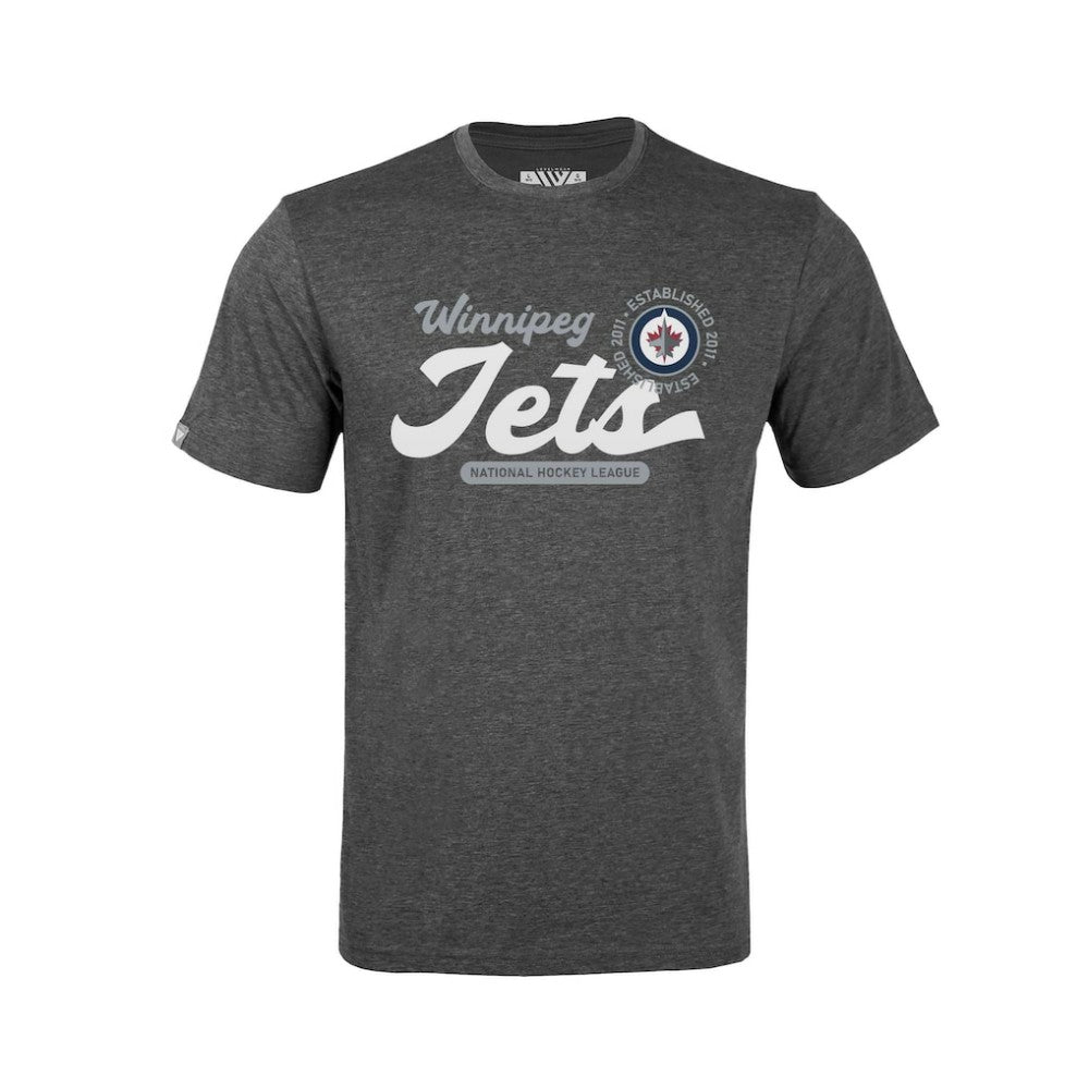 Winnipeg Jets Levelwear Youth Little Richmond Monument T-Shirt Gray