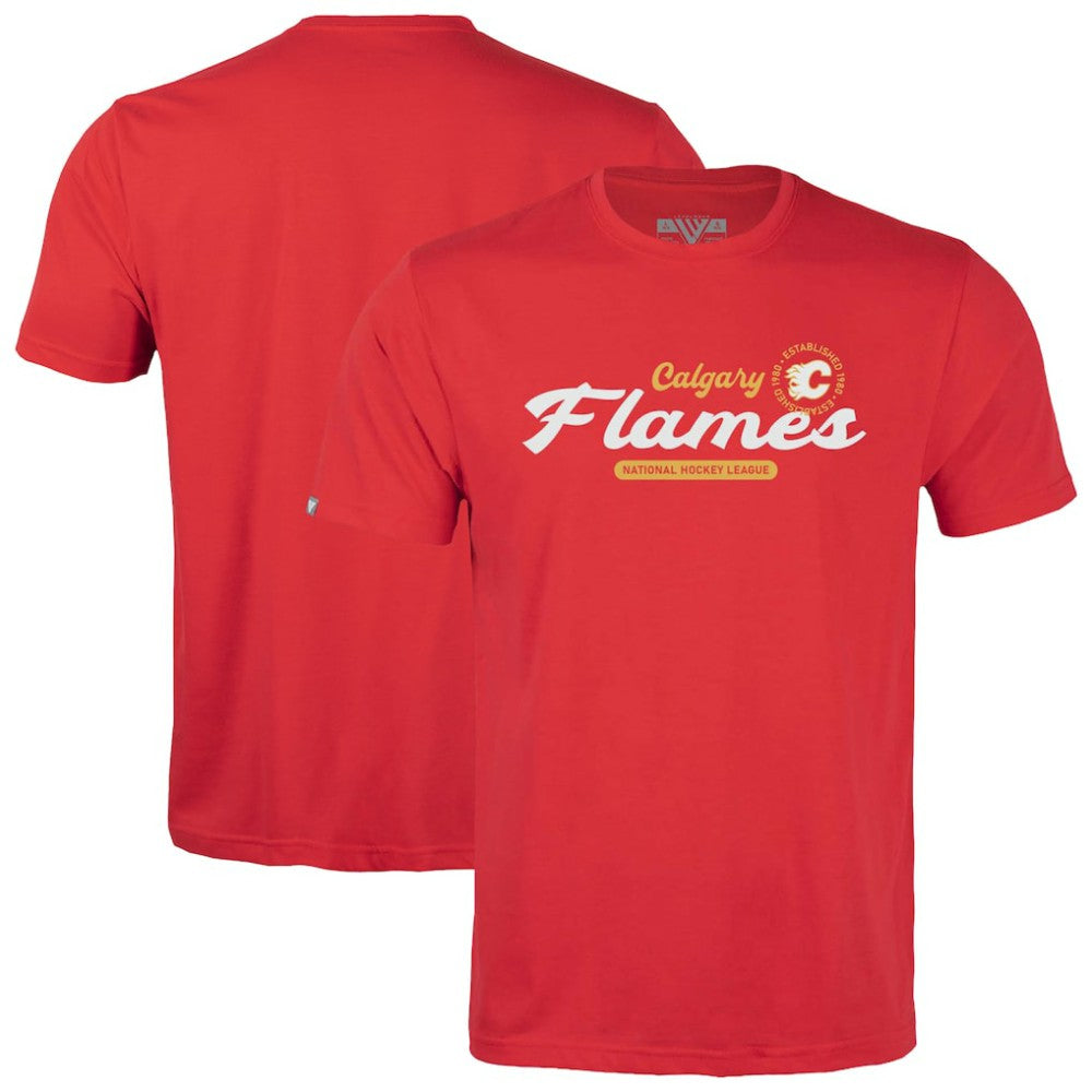 Calgary Flames Levelwear Youth Little Richmond Monument T-Shirt Red