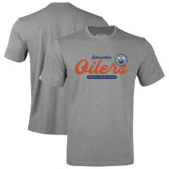 Edmonton Oilers Levelwear Youth Little Richmond Monument T-Shirt Gray
