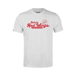 Detroit Red Wings Levelwear Youth Little Richmond Monument T-Shirt White