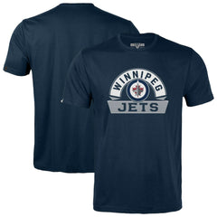 Winnipeg Jets Levelwear Youth Little Richmond Banner Arch T-Shirt Navy