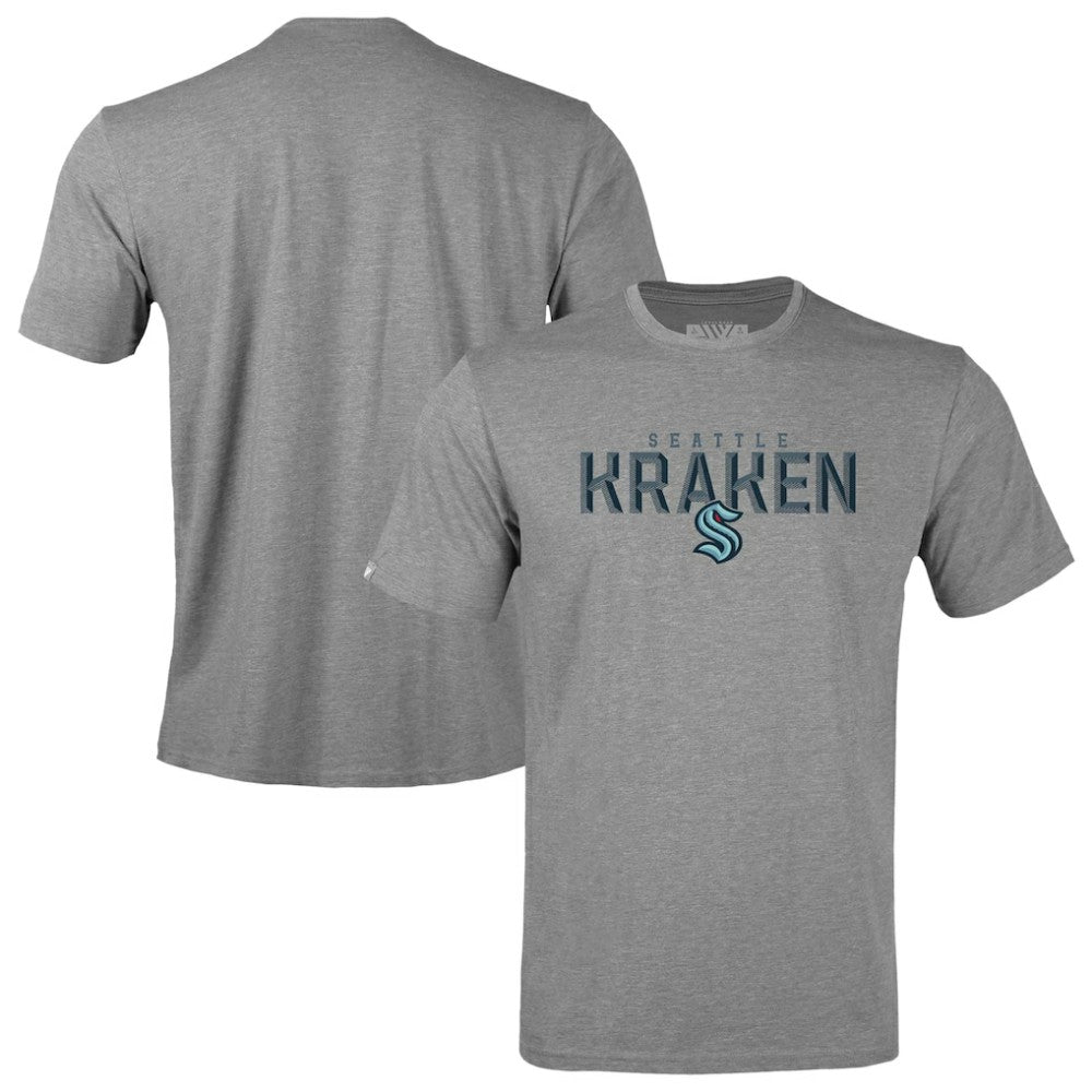 Seattle Kraken Levelwear Youth Little Richmond Carve T-Shirt Gray