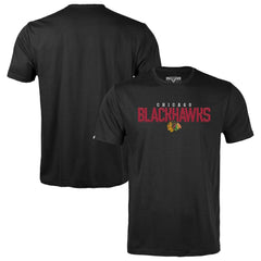 Chicago Blackhawks Levelwear Youth Little Richmond Carve T-Shirt Black
