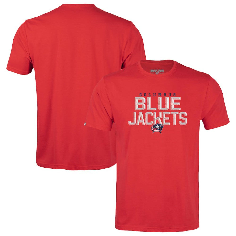 Columbus Blue Jackets Levelwear Youth Little Richmond Carve T-Shirt Red