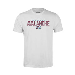 Colorado Avalanche Levelwear Youth Little Richmond Carve T-Shirt White