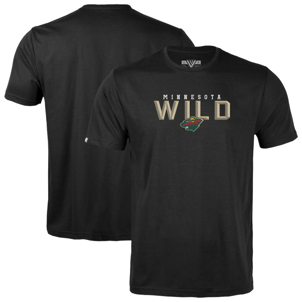 Minnesota Wild Levelwear Youth Little Richmond Carve T-Shirt Black