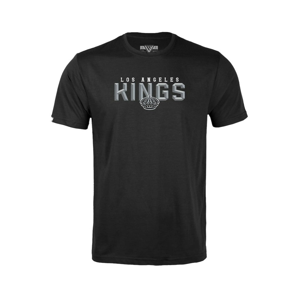 Los Angeles Kings Levelwear Youth Little Richmond Carve T-Shirt Black