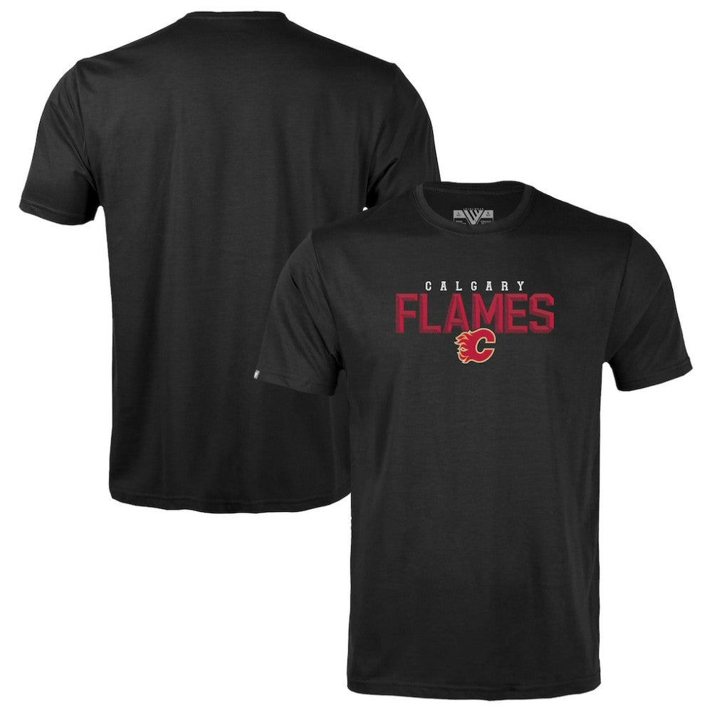 Calgary Flames Levelwear Youth Little Richmond Carve T-Shirt Black