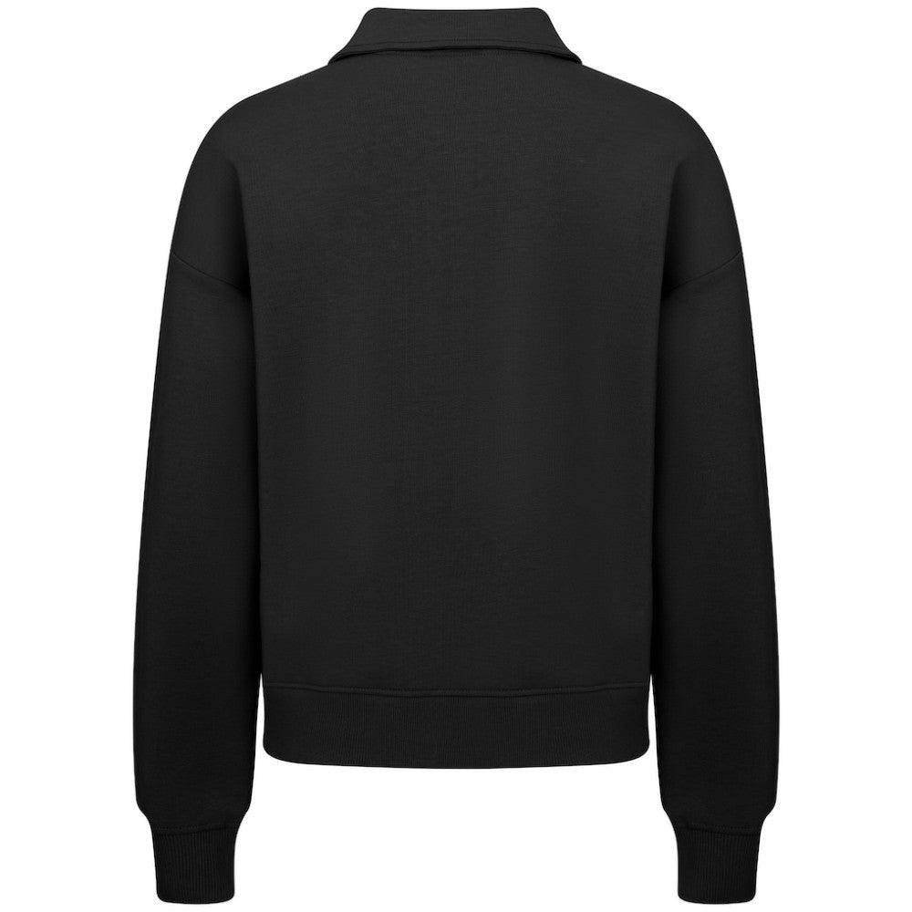 New York Islanders Levelwear Women's Canmore Quarter-Zip Pullover Black