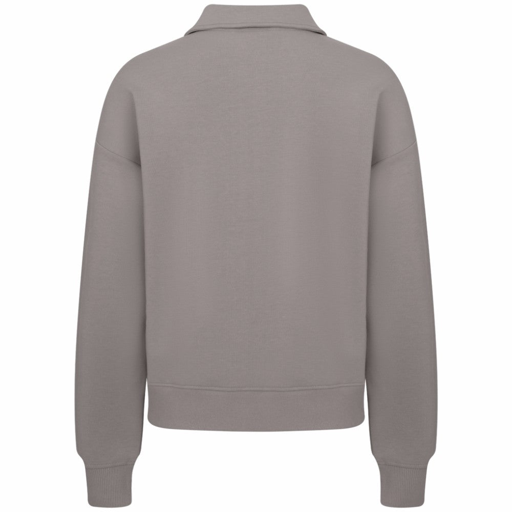Winnipeg Jets Levelwear Women's Canmore Quarter-Zip Pullover Gray
