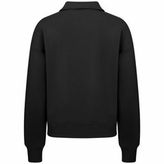 Edmonton Oilers Levelwear Women's Canmore Quarter-Zip Pullover Black
