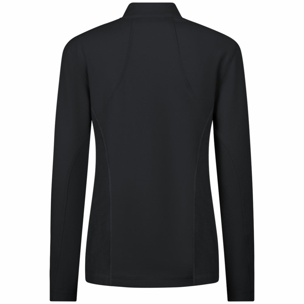 Toronto Maple Leafs Levelwear Women's Upright Quarter-Zip Pullover Black