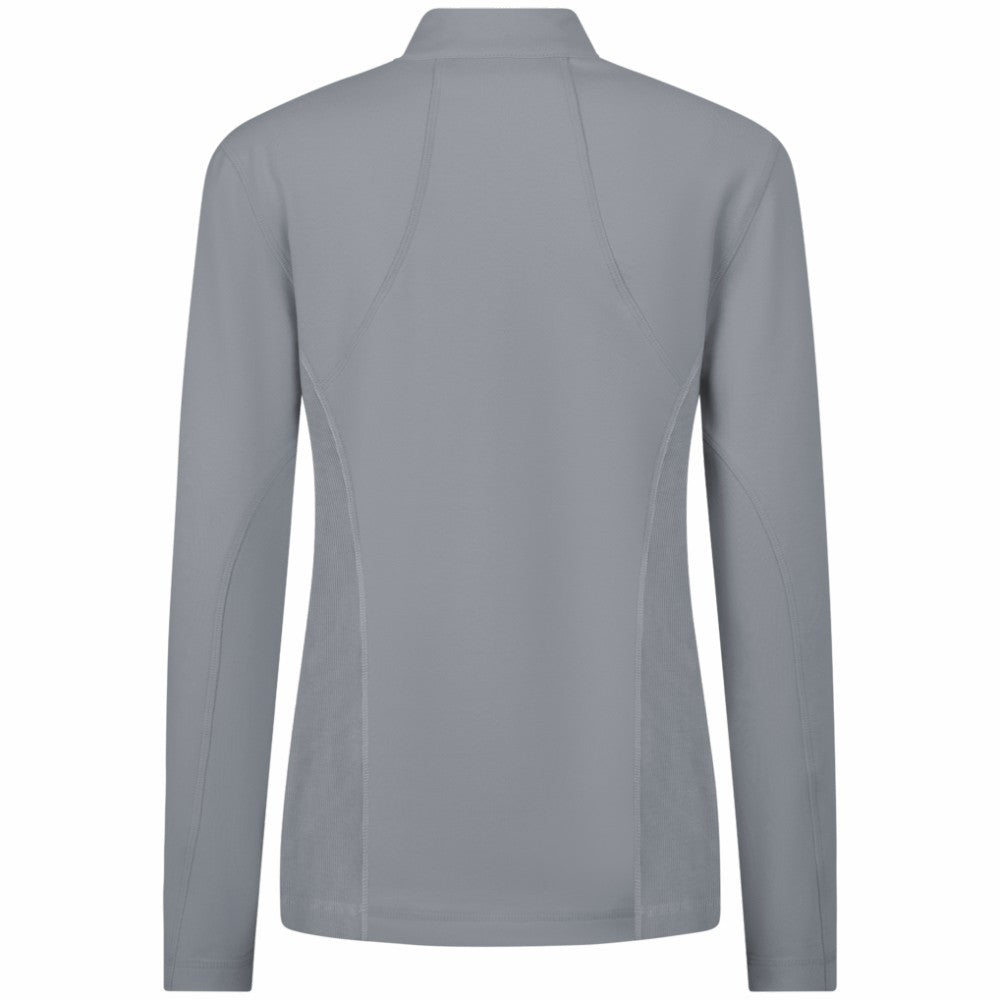 San Jose Sharks Levelwear Women's Upright Quarter-Zip Pullover Gray