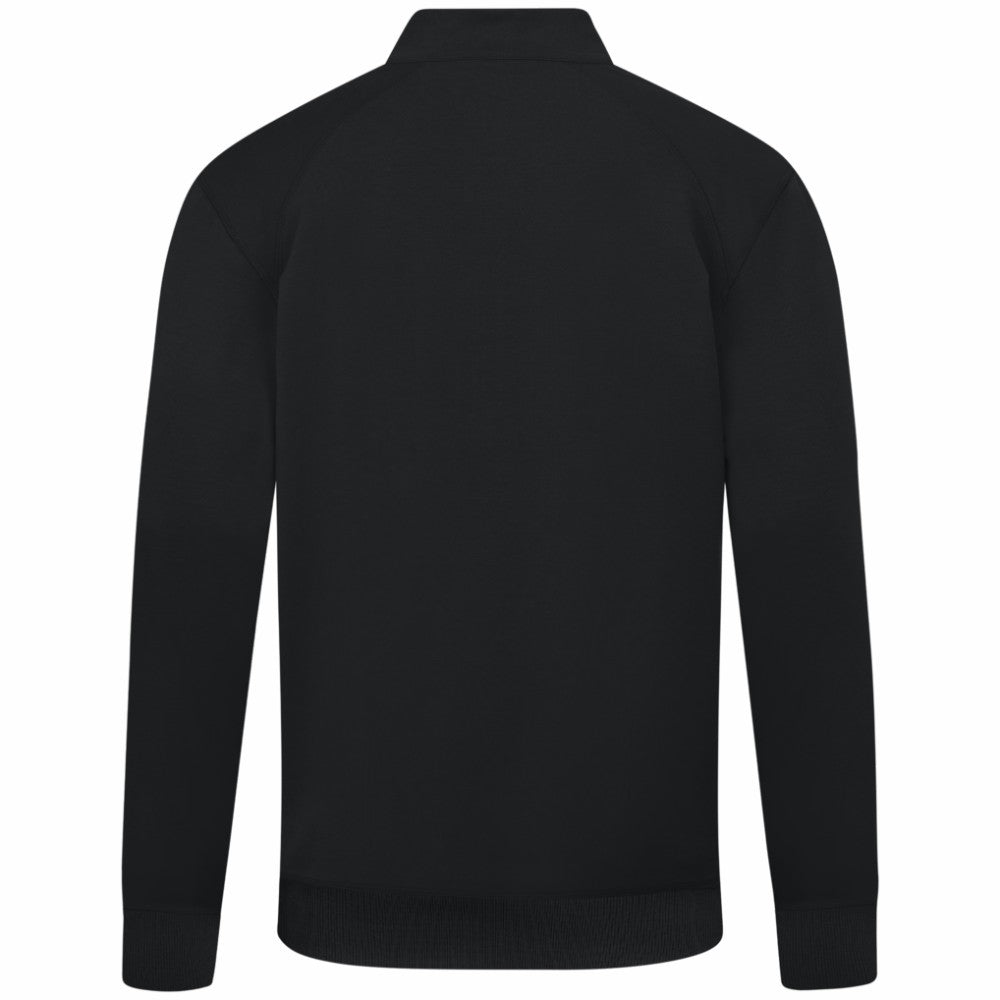 Carolina Hurricanes Levelwear Upright Tri-Blend Quarter-Zip Pullover Black