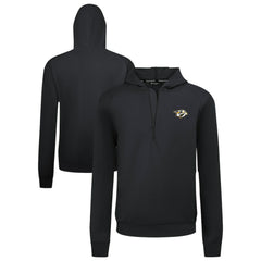 Nashville Predators Levelwear Technic Quarter-Zip Pullover Hoodie Black
