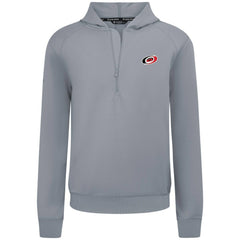 Carolina Hurricanes Levelwear Technic Quarter-Zip Pullover Hoodie Gray