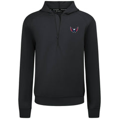 Washington Capitals Levelwear Technic Quarter-Zip Pullover Hoodie Black