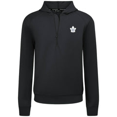 Toronto Maple Leafs Levelwear Technic Quarter-Zip Pullover Hoodie Black