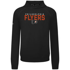 Philadelphia Flyers Levelwear Mandate Carve Tri-Blend Pullover Hoodie Black