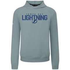 Tampa Bay Lightning Levelwear Mandate Carve Tri-Blend Pullover Hoodie Gray