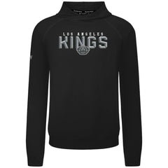 Los Angeles Kings Levelwear Mandate Carve Tri-Blend Pullover Hoodie Black