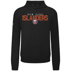 New York Islanders Levelwear Mandate Carve Tri-Blend Pullover Hoodie Black